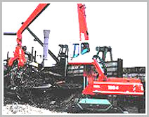 Material Handler Excavator